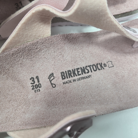 Birkenstock Kids Gizeh Rose Pink Sandals Size EU 31 US C13 Little Girls Size - Picture 12 of 15